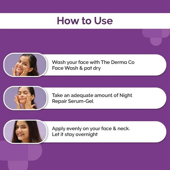 The Derma Co 1% гель-сыворотка Kojic с арбутином для ночного восстановления 50 г