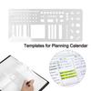 Dot Grid Templates for Planning Calendar Manual Drawing and List Template Template Drafting Tool