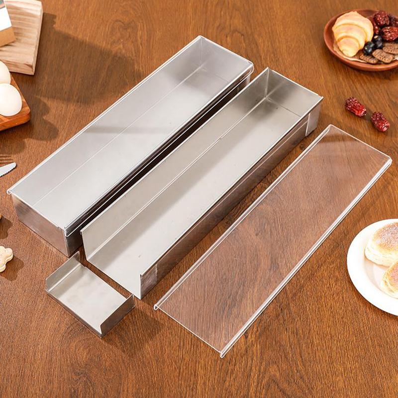 Tiramisu Muffin Pan Stainless Steel Cheesecake Pan Baking Mould Rectangle Cake Pan For Birthday Cake Cake Bread Chiffon Tiramisu