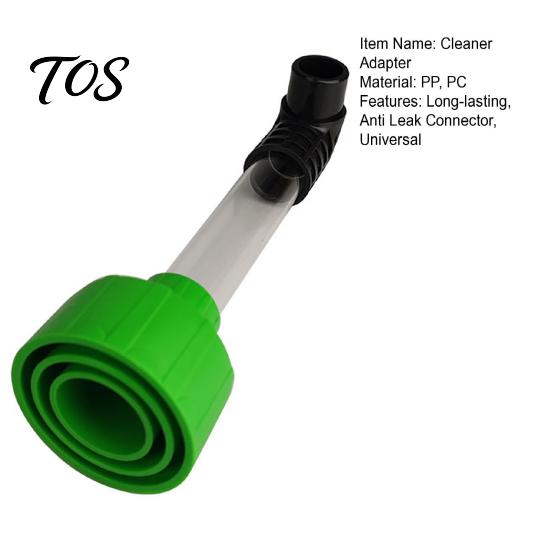 Diy Cooling Unit Tune Up Accessory AC Drain Line Cleaner Adapter, Universal Plastic Pipe Tool, HVAC to PVC Wet System Flush Tool Vac Attachment, 8.27
