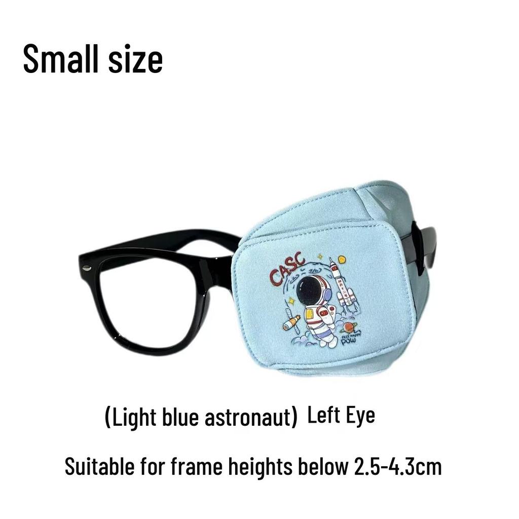 Детский патч для глаз из чистого хлопка при амблиопии для послеоперационных тренировок зрения и коррекции косоглазия/дальнозоркости