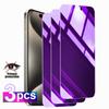 3 Pack Gradient Tempered Glass for iPhone 16 Pro Max 16e 15 Plus 14 13 12 11 Privacy Screen Protector Anti Spy Anti Blue Light Eye Protection