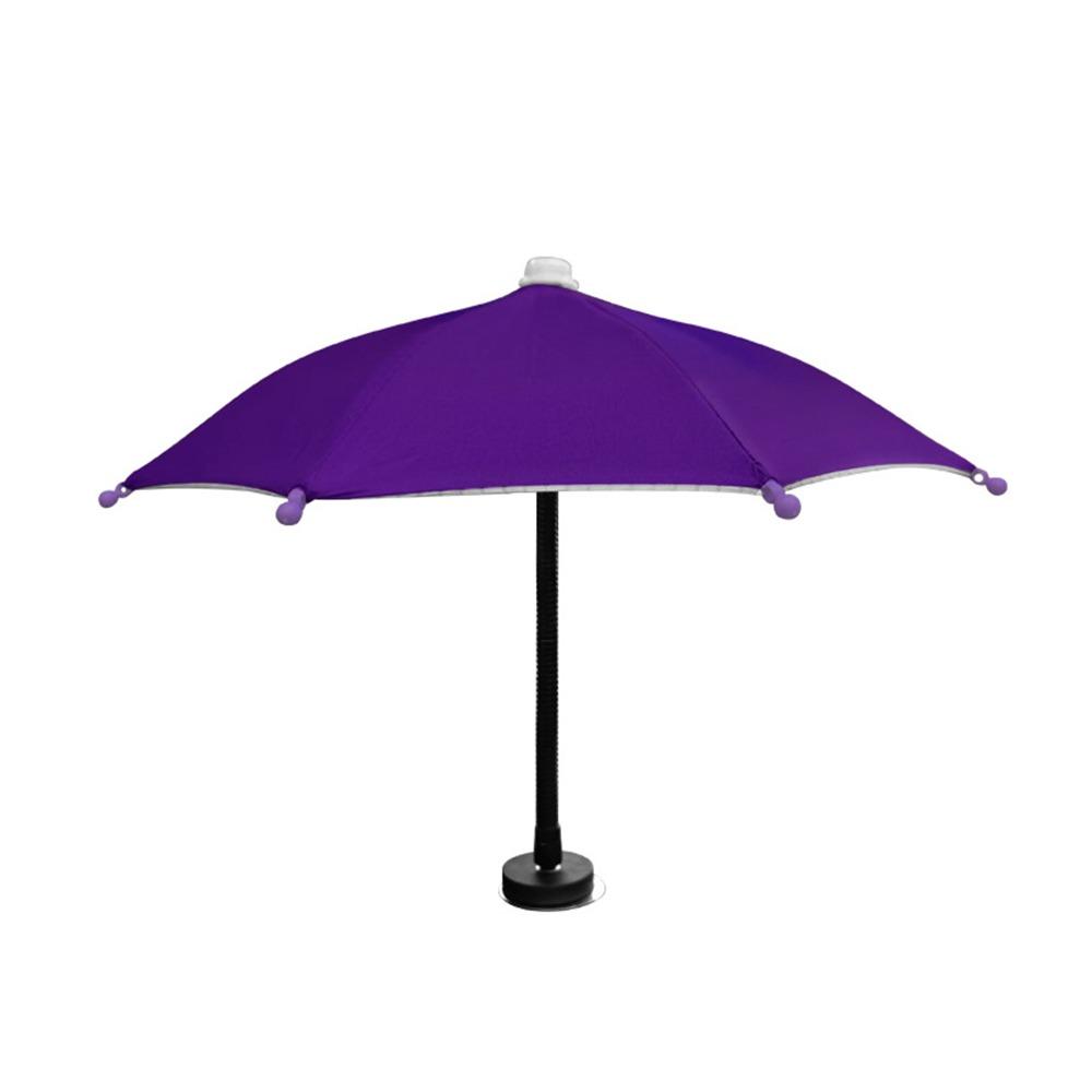 360° Rotation Car Mobile Phone Sunshade Bending Design Auto Phone Umbrella Cover Car Mobile Use