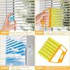 1pc Portable Microfiber Window Cleaning Brush Effortless Dust Collection Blinds Cleaning Brush
