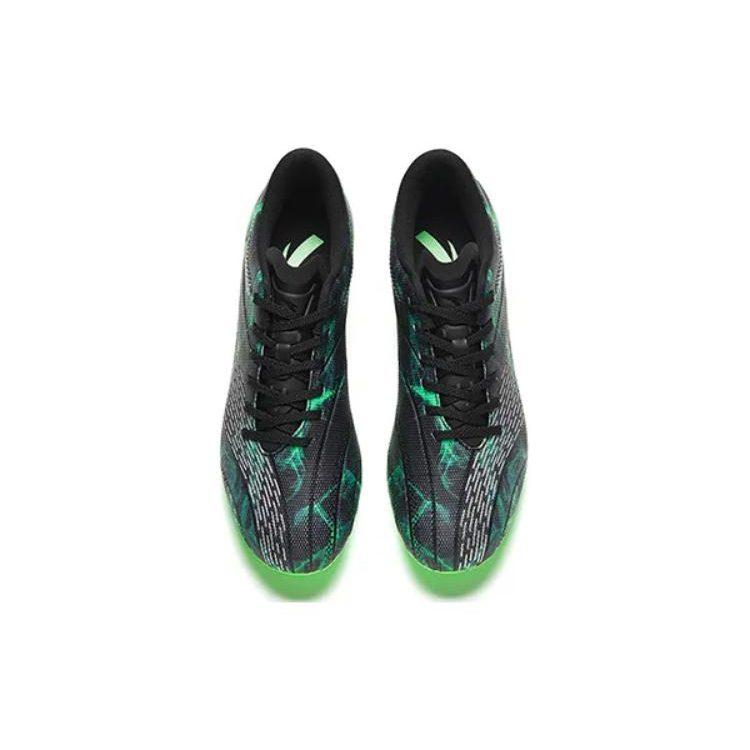 Anta Футбольные бутсы мужские PUMA Future Match MG (Multi Ground) Натуральная трава Скользкие Черно-зеленые 912332222-3