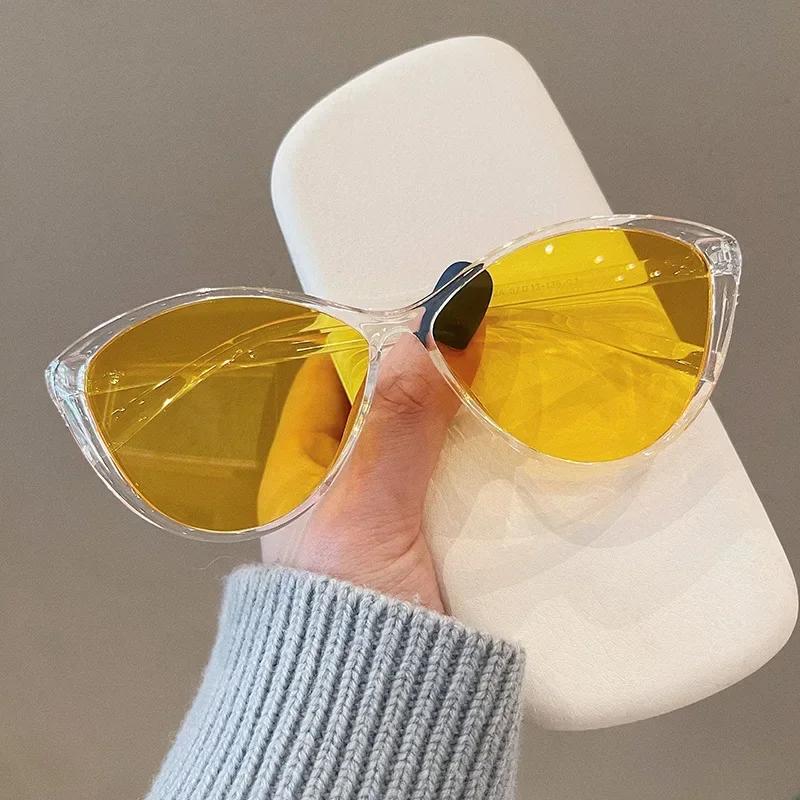 Women's Trendy Vintage Sunglasses Outdoor Travel Sun Shades Eyeglasses Unisex Ultraviolet Rays Protection Sun Glasses Óculos