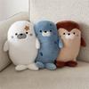 Милая мультяшная плюшевая подушка с вышитым рисунком в виде животного для декора гостиной