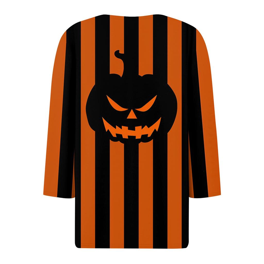 Women's T Shirt Tee Print Button 3/4 Sleeve Daily Weekend Fashion Basic V Neck Regular Top