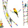 Honey 100/150Pcs Bag Weasel Products Climbing Toys Flying Mouse Climbing Training Supplies C-Type Chain Buckle Block