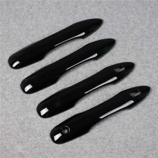 Glossy Black Side Car Door Handle Molding Cover Trim For Toyota Venza -