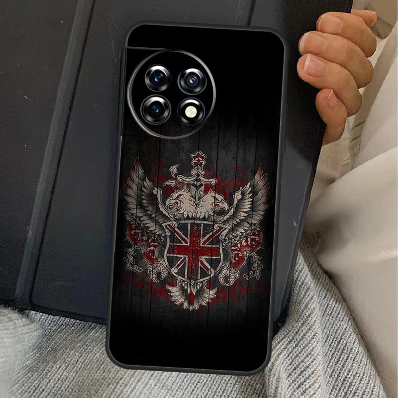Англия Британский UK Флаг Юнион Джек Чехол Для OnePlus 13T 10T 8T 10R 12R 13R 15 13 12 11 10 9 Nord CE 5 2 3 4 Lite N20 N30 Обложка
