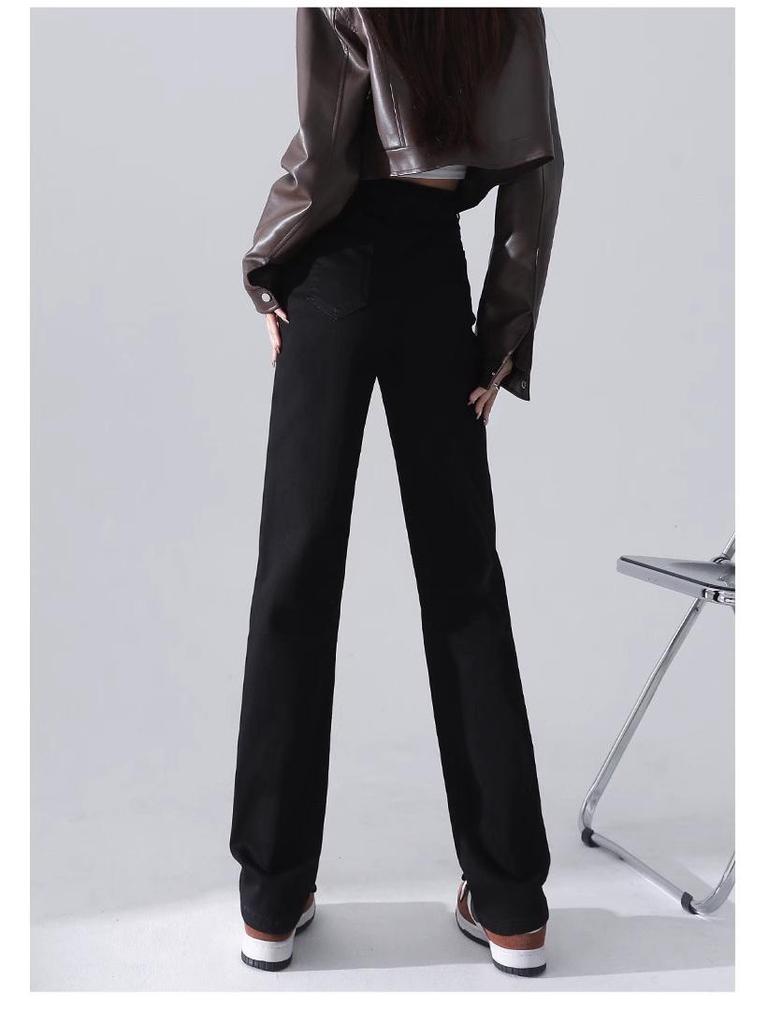 Women's Slimming Straight Leg Jeans 2025 - Popular Spring & Autumn Style, Petite Fit