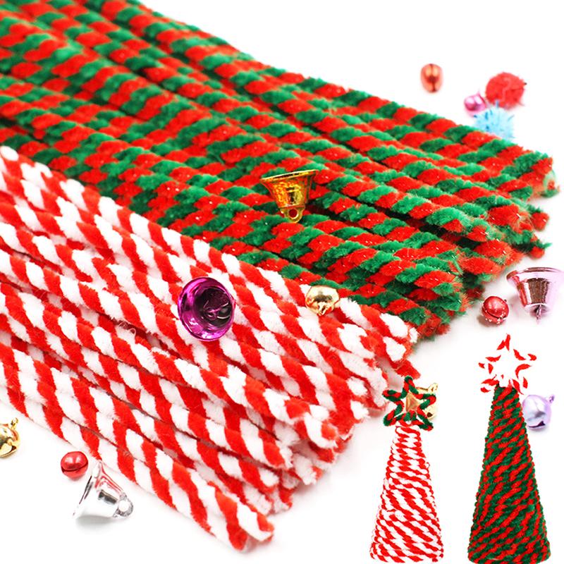 50 шт. DIY рождественские скрученные шерстяные полоски развивающие игрушки материалы ручной работы детские игрушки