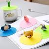Sealed Heat-Resistant Cup Accessories Silicone Cup Cover Dustproof Tea Lids Leakproof Proof Lid Cup
