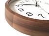 Часы KATOMOKU muku 16 настенные из орехового дерева с непрерывной секундной стрелкой km-113WA 306 мм (кварцевые часы)