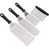 SMVP Stainless Steel Large Square BBQ Spatula Set