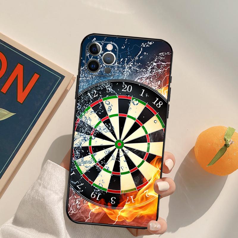 Darts Funda Case For iPhone 16 Pro Max 15 14 11 12 13 Pro Max Mini XR 16e 16 15 Plus Phone Cover