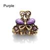 Ladies Gifts Retro Vintage Mini Butterfly Hair Clip Resin Hairpins Jewelry Claw
