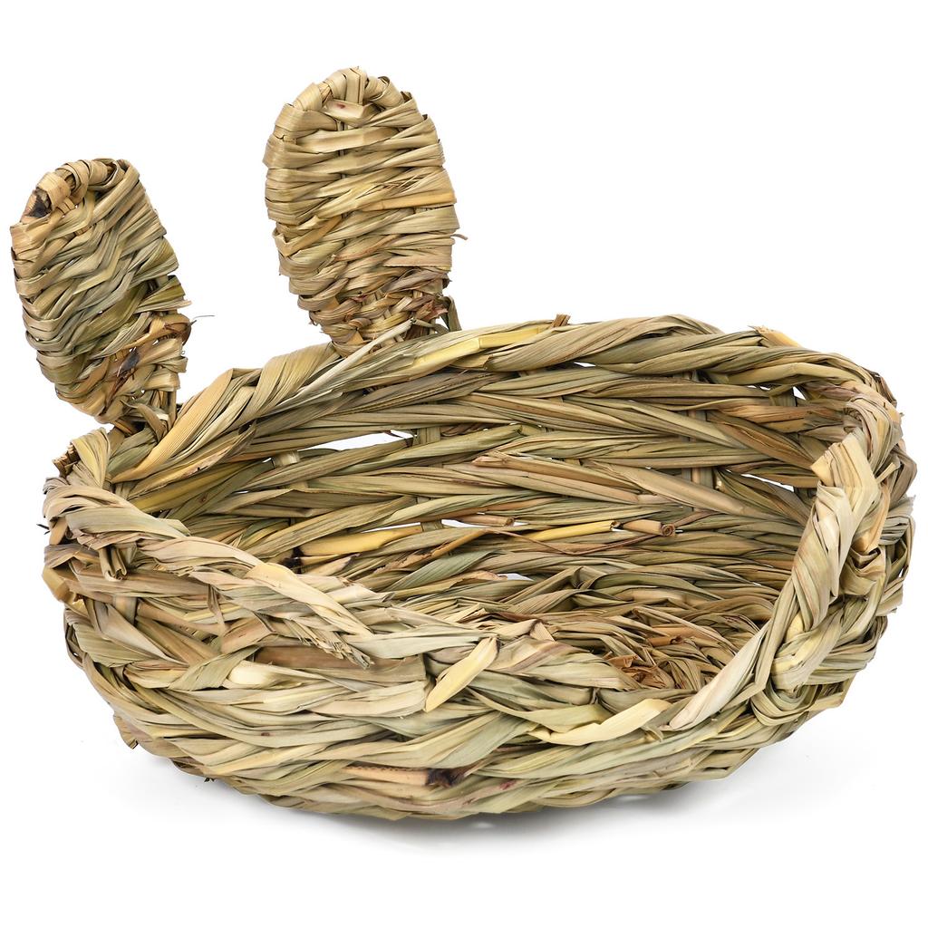 Pet Supplies Hand-woven Rabbit Nest Edible Decompression Venting Toys Teething Ornaments