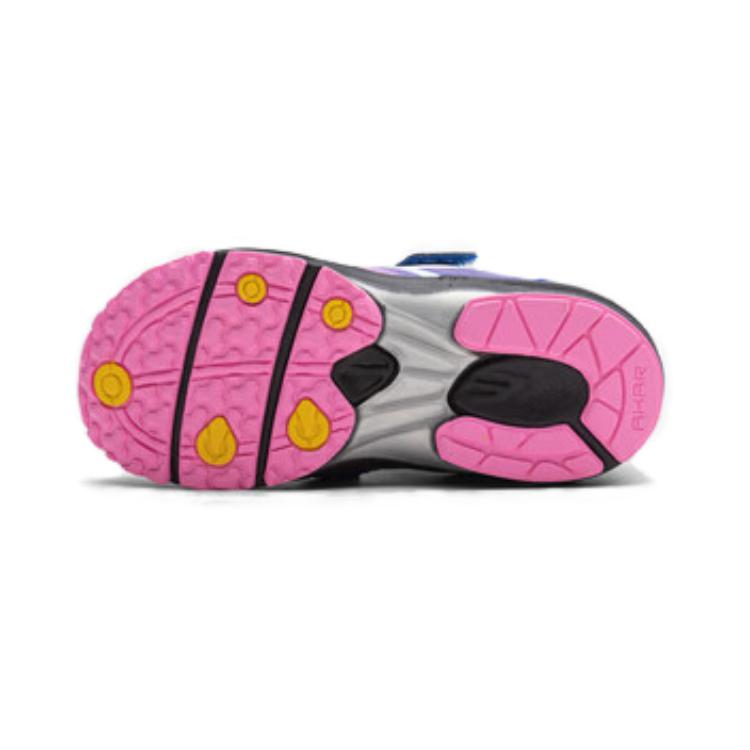 Asics Suku Topspeed Mini Zero 3 Мягкие Удобные Низкие Детские Повседневные Кроссовки Детские кроссовки Синий Розовый 1144A354-700