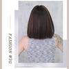 Women's 32cm Short Hair Headcover Short Straight Hair Simulation Hair Beauty Decoration Headwear Wig