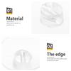 12 Pcs Cable Clips Fixing Suction Cup Clamp Light Holders for Windows Cord Organizer Fairy Lights Glass Wire