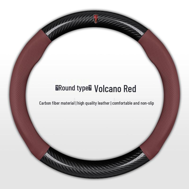 Adapts Hongqi Steering Wheel Cover for H5/H7/E-H9/HS7/HS5/HS3/EQM5 - Ultra-thin, All-Season, Universal Fit