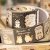 6 шт. Клейкие ленты для DIY-декора Японские Послеобеденный Медленный Ритм Ваcи Ленты Маскировочные Ленты наклейки канцелярские товары