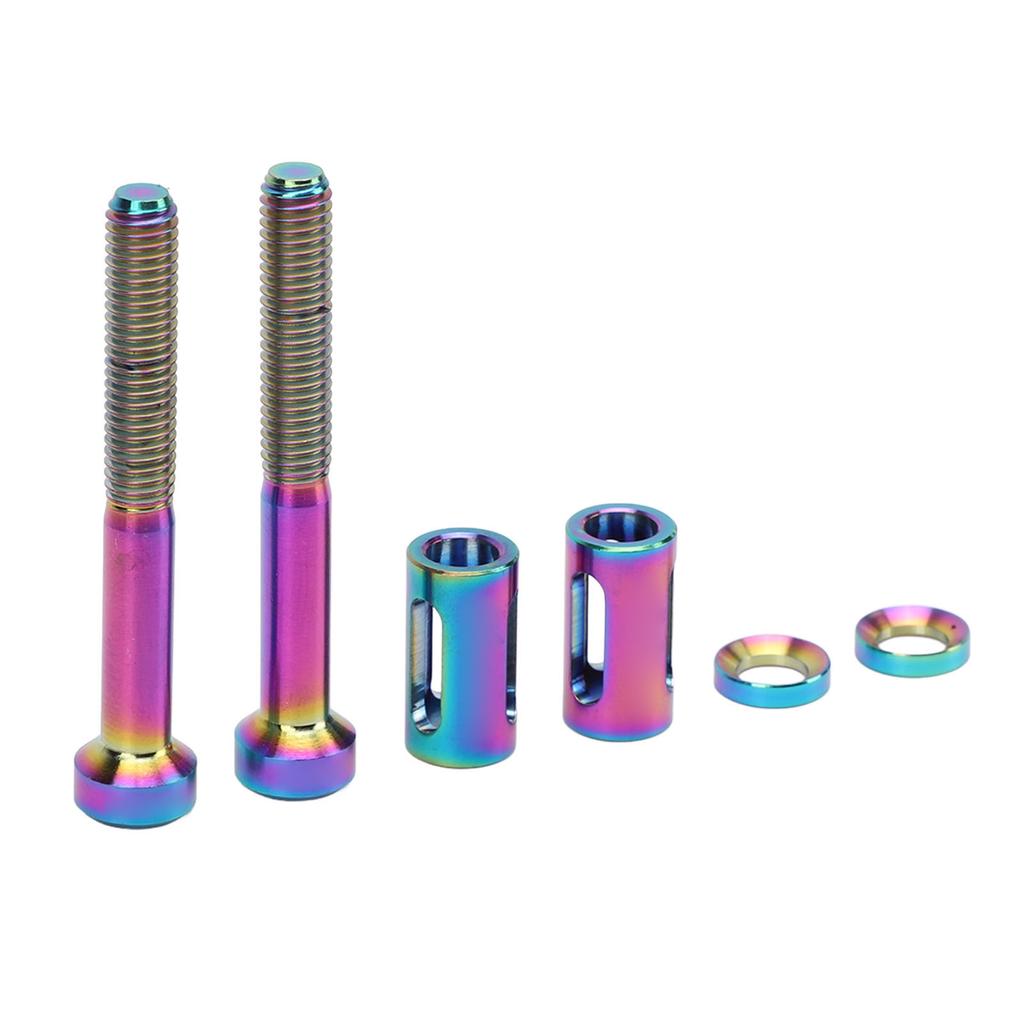 Bike Computer Mount Extension Screw Secure Connection Ti Alloy Colorful Lightweight Universal Fit Fo