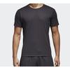 Adidas Спортивная футболка с коротким рукавом с логотипом, мужские топы, черный CE0818