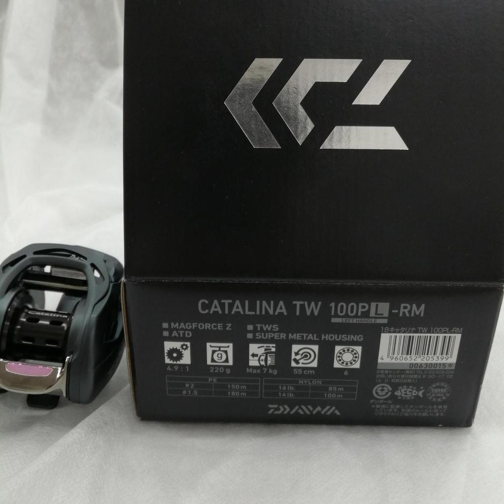Б/у катушка DAIWA Catalina TW100PL-RM