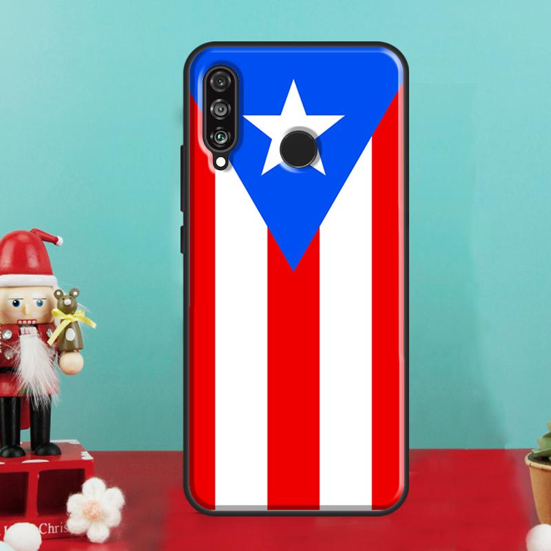 Puerto Rico Flag For Huawei Nova 12i 12s 11i 5T Y90 Y70 Y60 Y61 Y91 Y72 9 10 SE P60 Pro P20 P30 P40 Lite Case