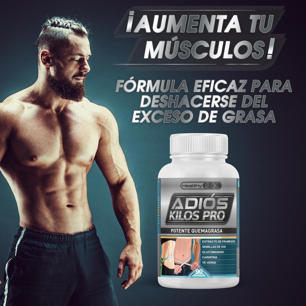 Healthy Fusion – Goodbye Kilos Pro | Natural Formula Based On Garcinia Cambogia, L-Carnitine, Choline Bitrate | 90U