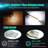 2-20 шт. Автомобильные сигнальные огни T10 W5W Светодиодные лампы COB 12SMD Водонепроницаемые 12 В 7500K Белый Автоматическая дверь Плафон Номерной знак Багажник Клиновидный Боковые фонари