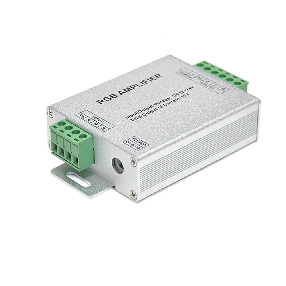 DC 12V 24V RGB усилитель 24A LED диммер RGB контроллер 144W 288W для Extend Signal LED 5050 3528 RGB светодиодная лента