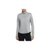 Therma-Fit One Solid Color Casual Sports Training Stand Collar Long Sleeve T-Shirt Women Tops Gray DD6573-073