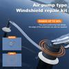 1 Set Car Windshield Repair Kit Automotive Glass Nano Repair Fluid Air Pump Type Crack Fix Spot Repair Tools Car Windscreen Window Scratch Remover