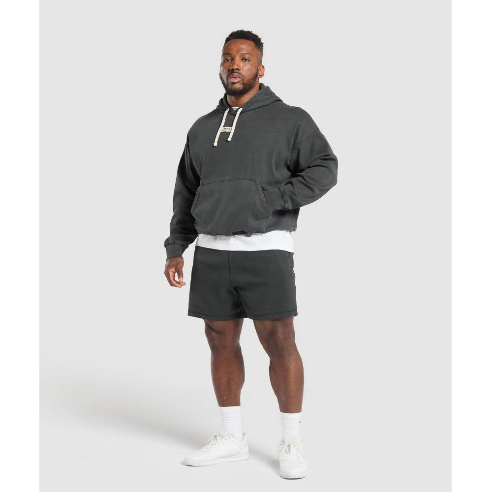 Gymshark Heavyweight Rib Hoodie Asphalt Grey A1b5n Gc02