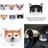 Cute Cartoon Puppy Kitten Printed Detachable Headrest Car Seat Neck Pillow Cushion