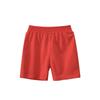 Children's Pull On Solid Color Shorts For Boys