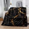 2025 New Style Colour Gold Marble Luxurious Blanket,Soft Throw Blanket for Home Bedroom Bed Sofa Travel Picnic Cover Kid Gift