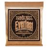 ERNIE BALL 2548 Acoustic Guitar Strings EVERLAST COATED PHOSPHOR BRONZE LIGHT [Genuine Product] (11-52)