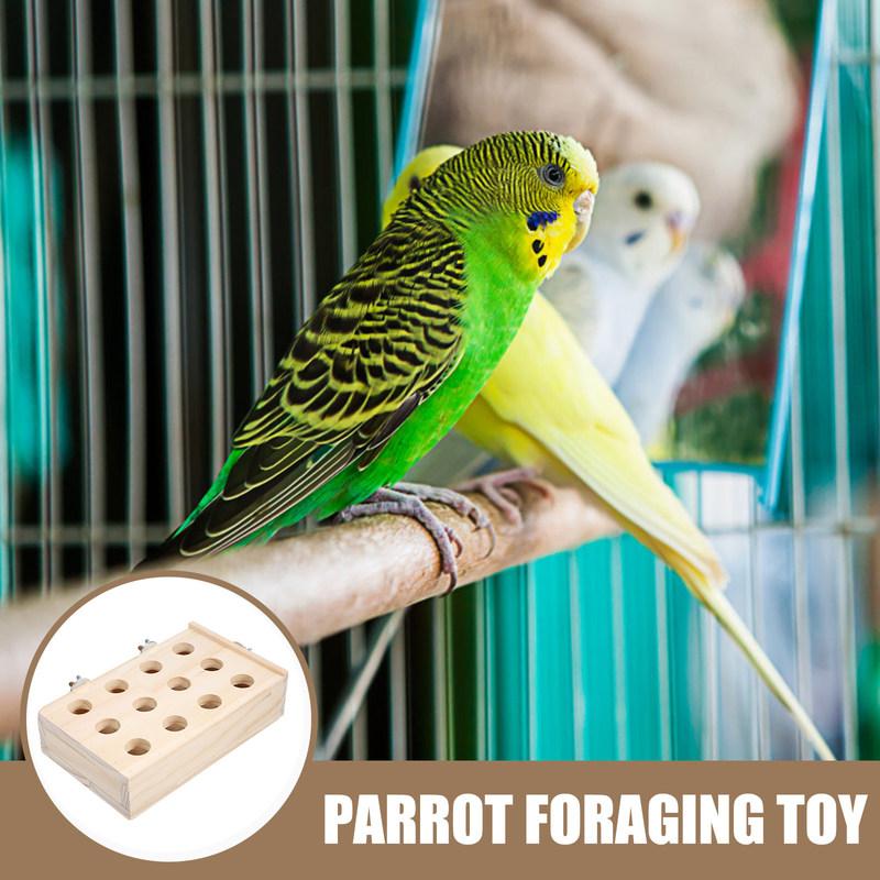 Parrot Foraging Bite Chew Entertaining Enrichment Shredding Cage Accessory Large Medium Budgie Macaw Cockatiel Conure Parakeet