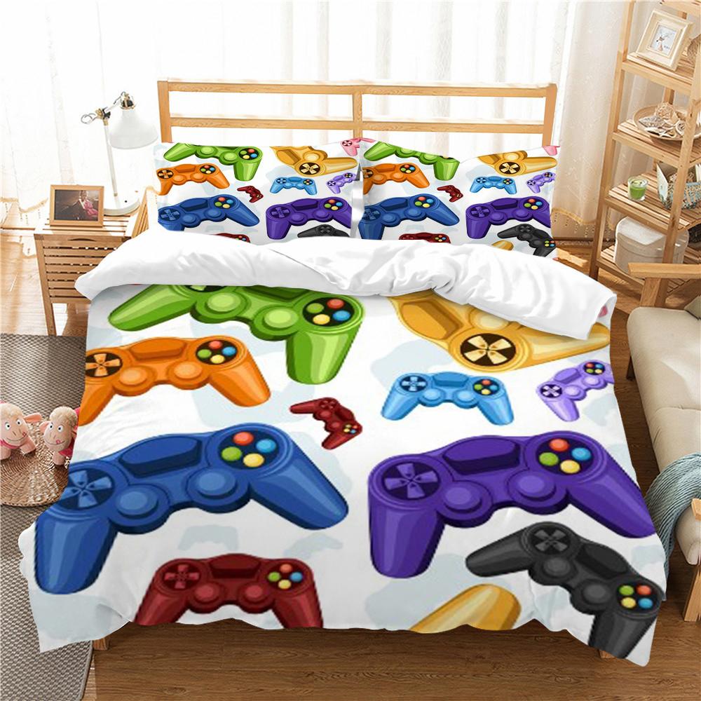 3D Cool Gamepad Bed Set Quilt Covers Comfortable Duvet Cover Home Bedroom Decor Hot Sale Bedding Cover Set