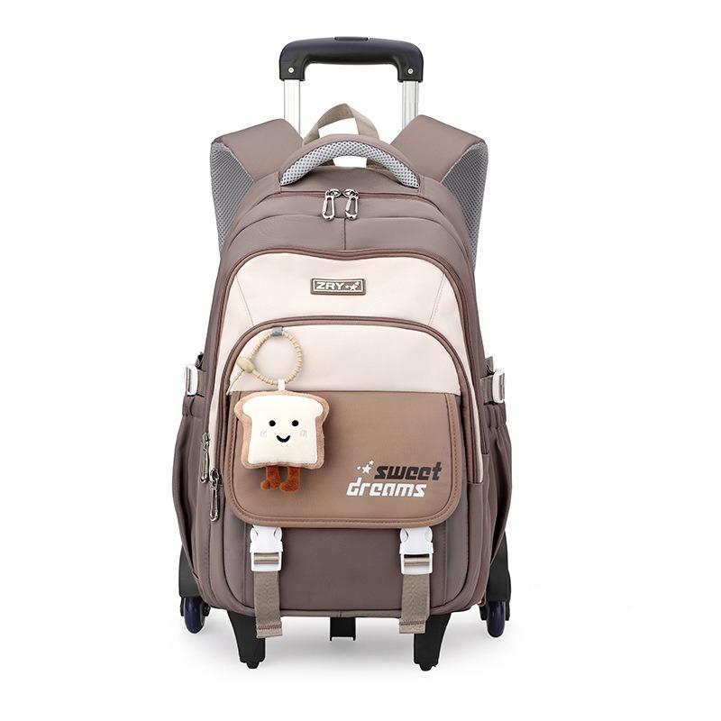 Школьная сумка, студенческий рюкзак на роликах, 6 колес (34*24*47 СМ)ЗРЫ5200