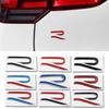 Металлические Наклейки R Car Наклейка на Багажник для R Line Golf 8 Beetle Scirocco Passat Sharan Tiguan Jetta Наклейка на Крыло Боковая