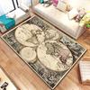 Map Carpet  Kitchen Mats for Floor Play Aera Mat Picnic Mat Camping Cushion Floor Mat  Living Room Rug Game Area Mat Room Decor