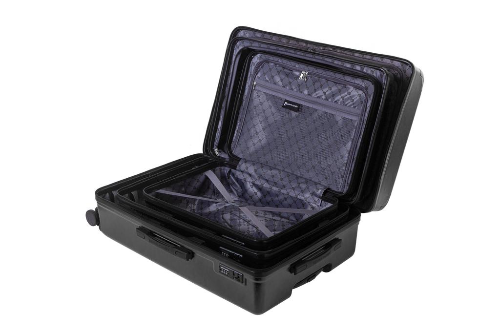 Набор из 3 чемоданов BERLIN Black.