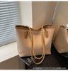 Temperament Explosive Commuter Big Bag Women's 2025 New Fashion Retro Shoulder Bag Large Capacity Simple Tote Big Bag