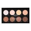NYX Knicks Хайлайтер и Контуринг Плоский 21.6г